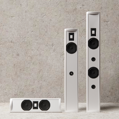  现代音响设备su模型 