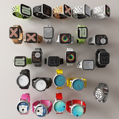  腕表 智能手表su模型 