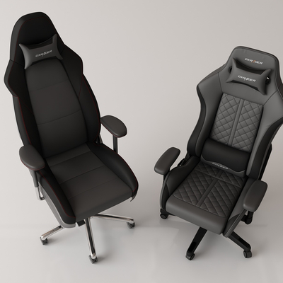  电竞椅 游戏座椅 电脑椅 办公椅su模型 