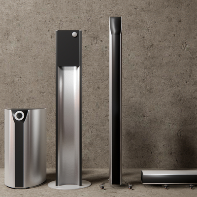  现代音响组合su模型 