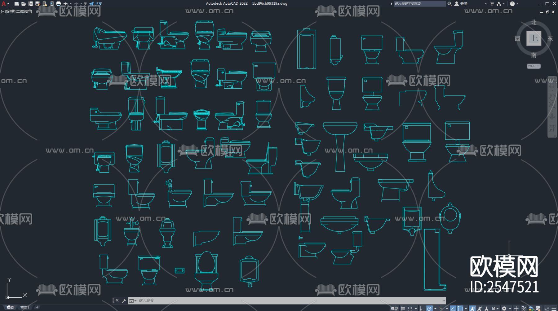 马桶立面图库cad施工图下载