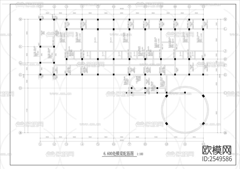 傳染病房樓全套建筑CAD施工圖下載(渲染圖9)