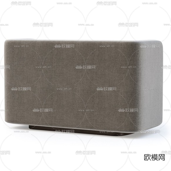 现代单人沙发3d模型下载(渲染图2)