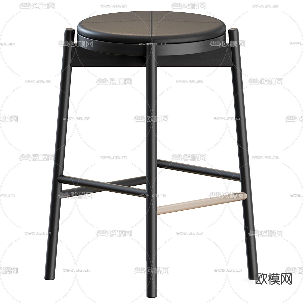 Pertica  吧凳 吧椅3d模型下载（渲染图2）