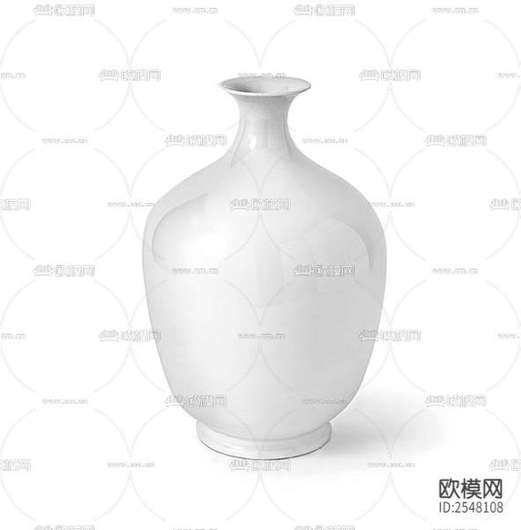 高溫色釉花瓶下載(渲染圖6)