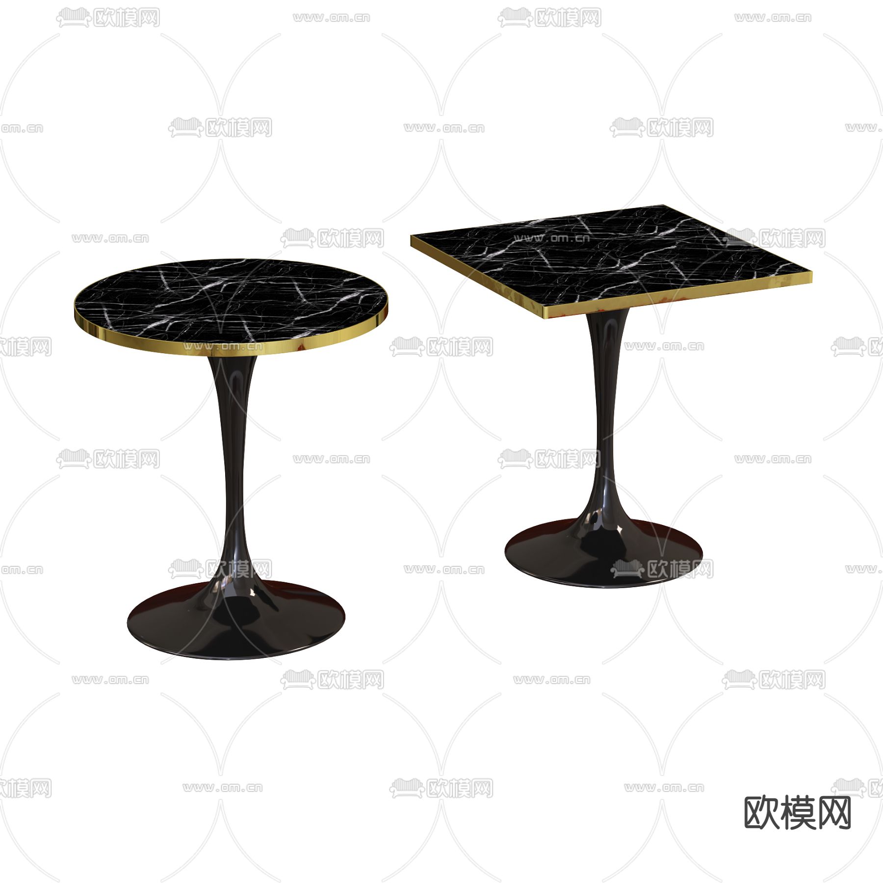 休闲桌子免费3d模型下载（渲染图4）