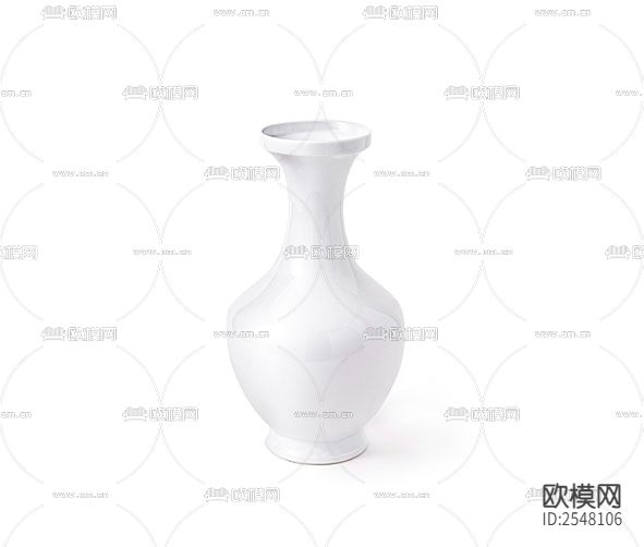 高温色釉花瓶