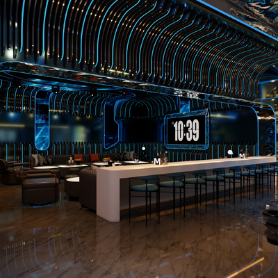  KTV包间 包房 包厢su模型 