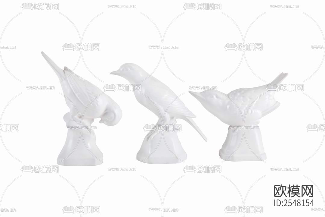 鸟类雕塑摆件