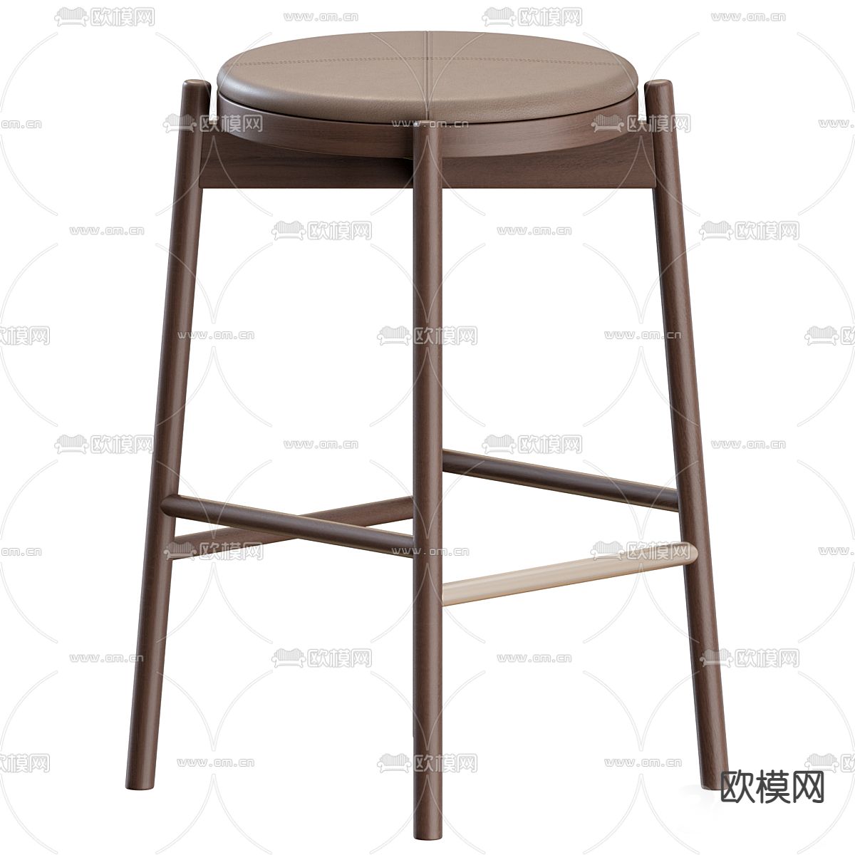 Pertica  吧凳 吧椅3d模型下载（渲染图1）