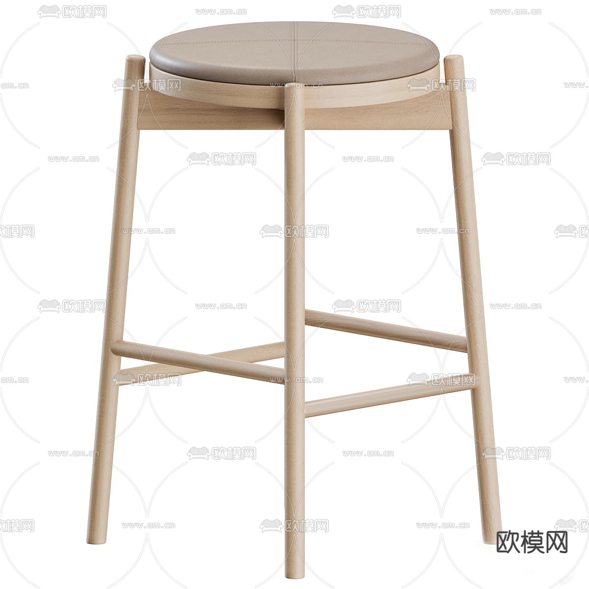 Pertica  吧凳 吧椅3d模型下载（渲染图3）