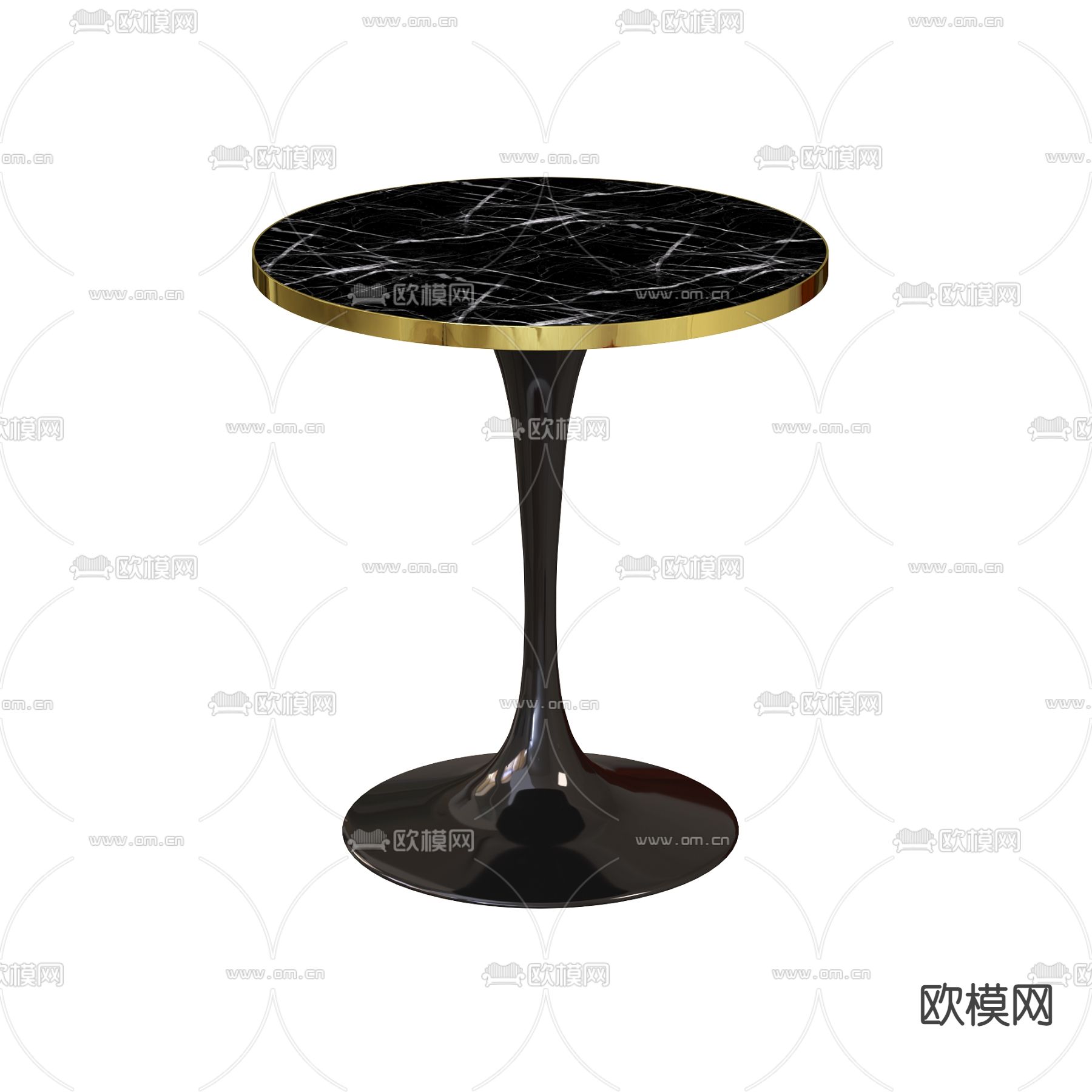 休闲桌子免费3d模型下载（渲染图3）