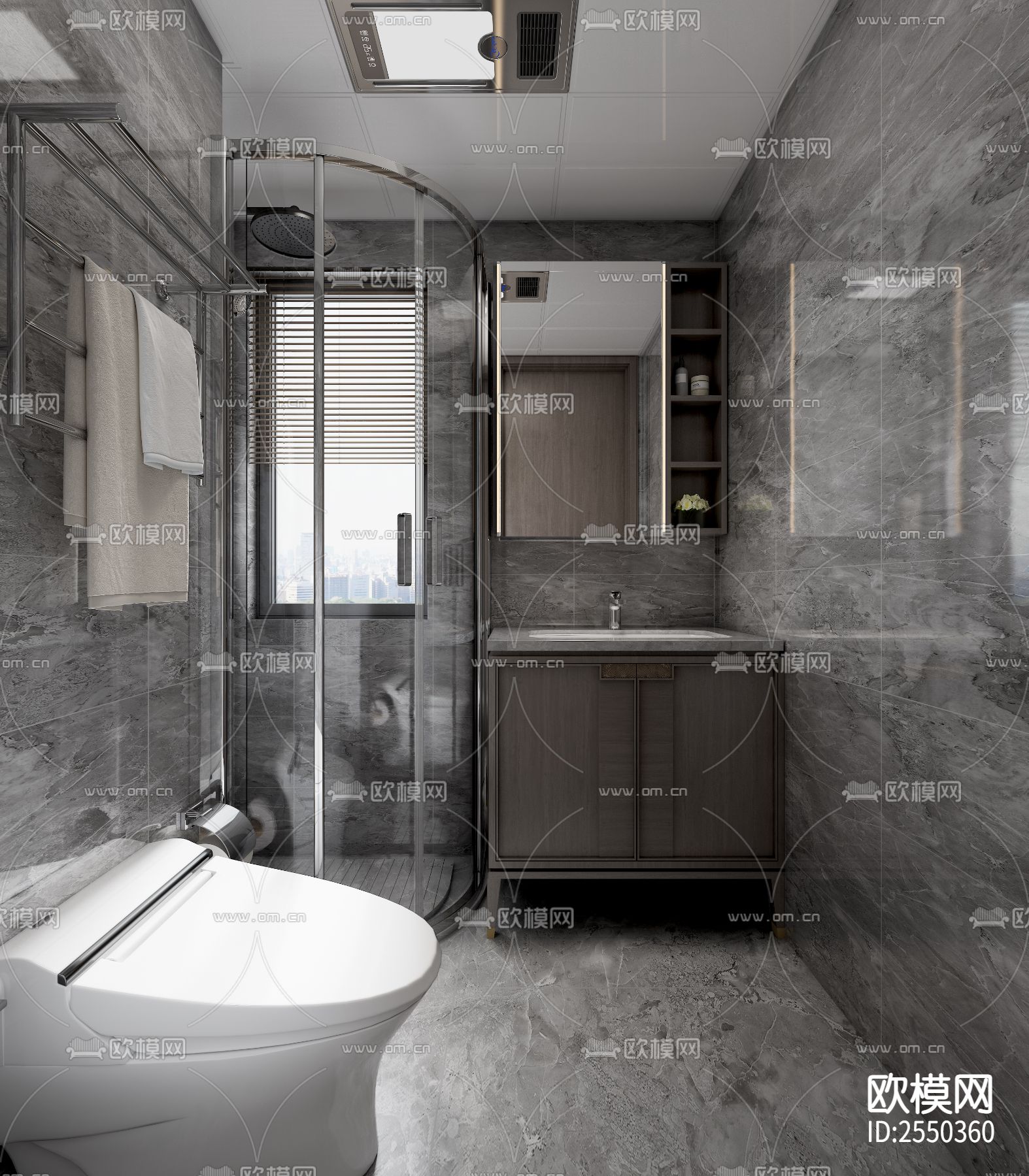 家装CAD施工图下载（渲染图4）