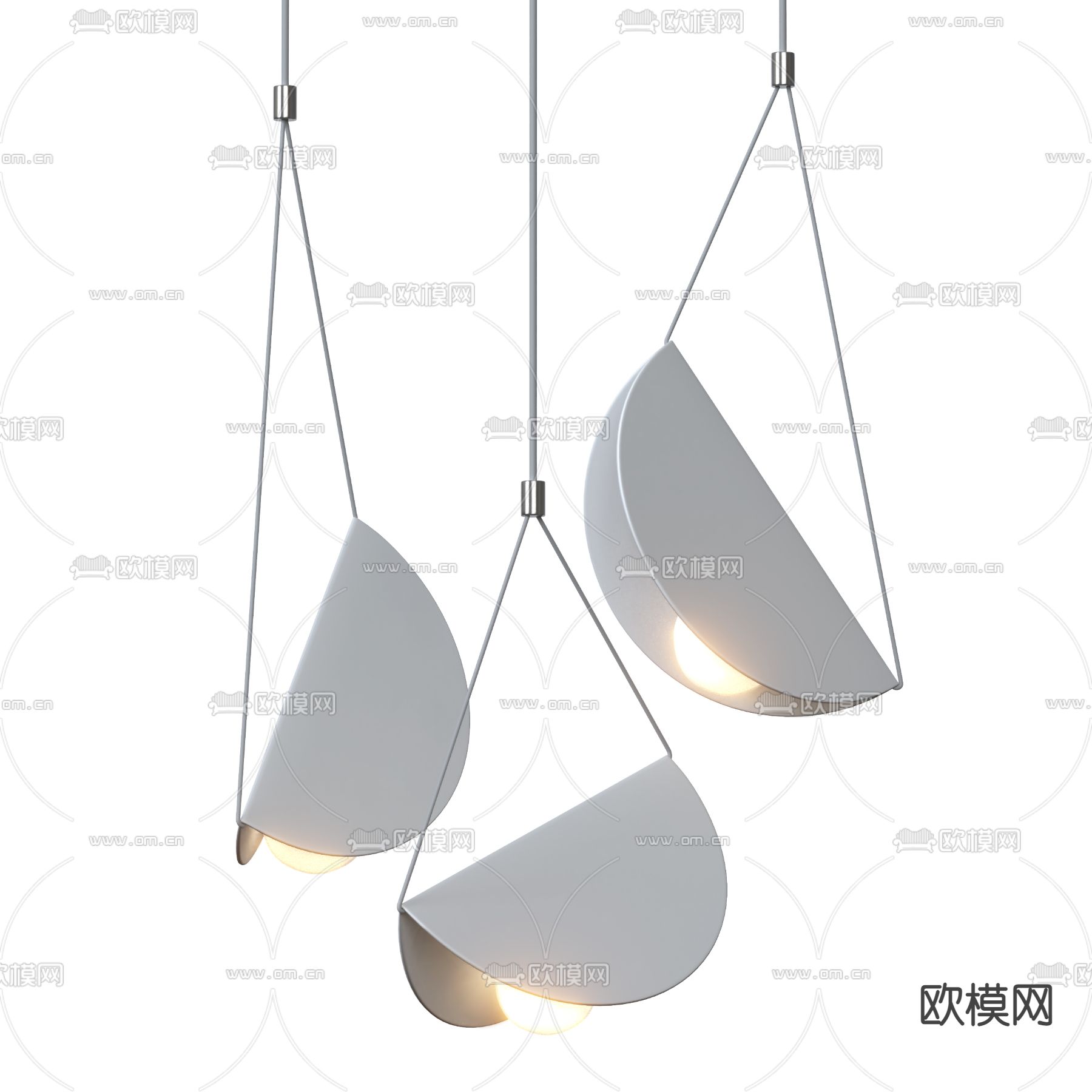 MISSANA小吊灯 床头吊灯3d模型下载（渲染图1）