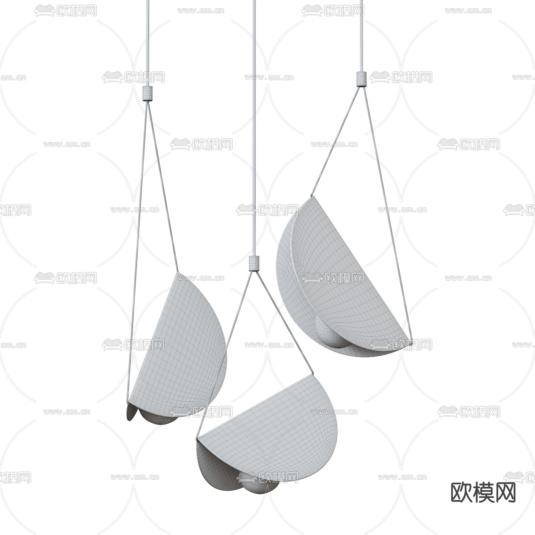 MISSANA小吊灯 床头吊灯3d模型下载（渲染图2）