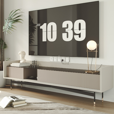  法式电视柜su模型 