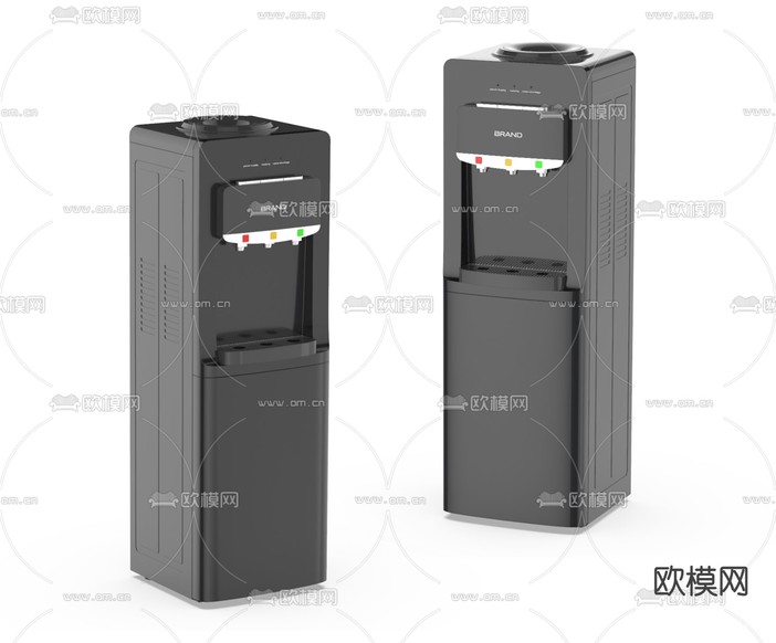 饮水机3d模型下载