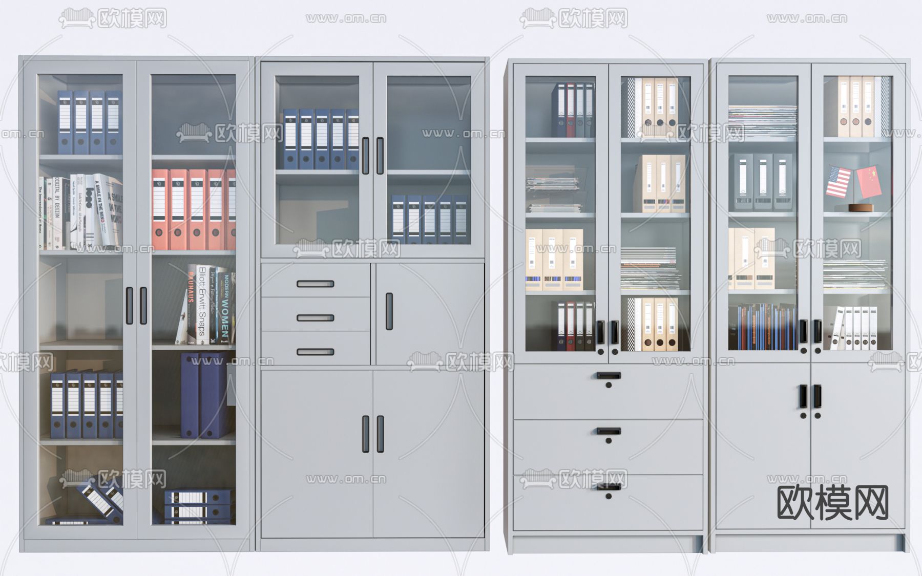 文件柜su模型下载（渲染图1）