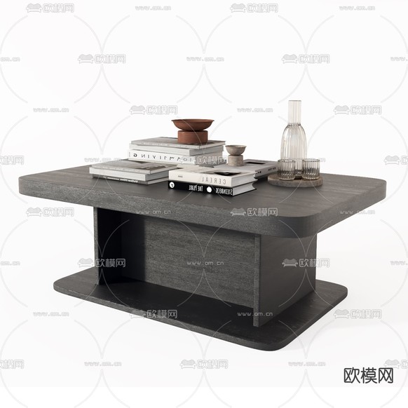 茶几3d模型下载(渲染图3)