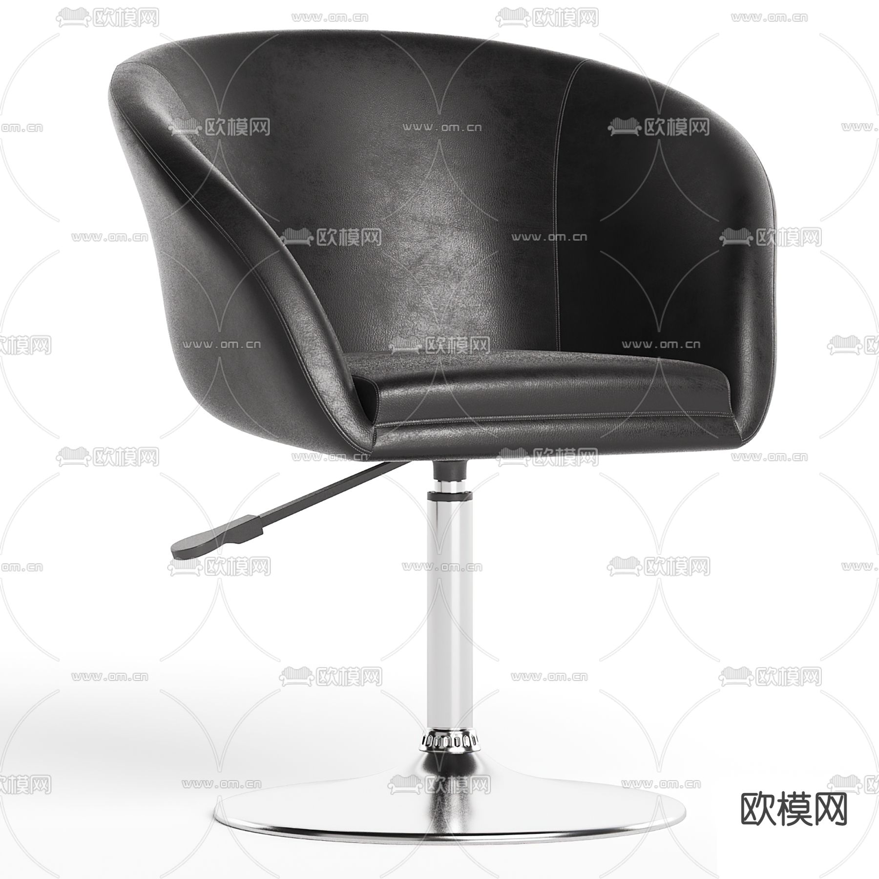 办公椅 升降椅3d模型下载