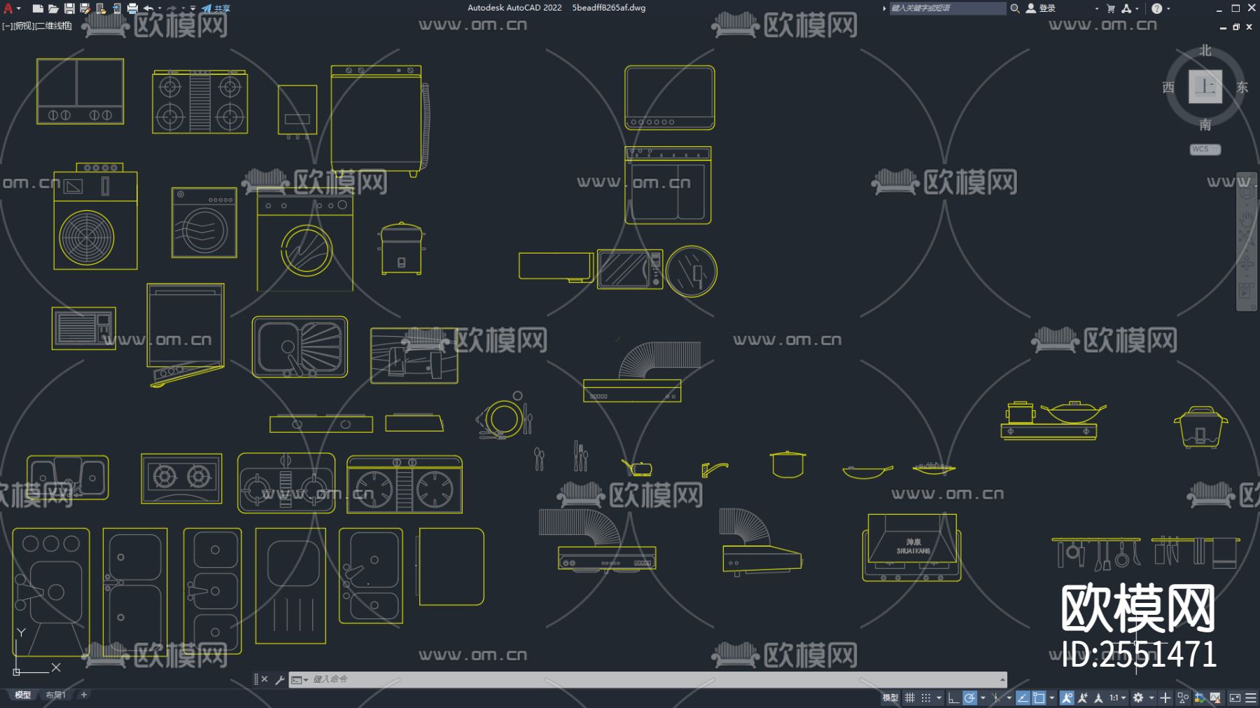 洁具CAD图库下载
