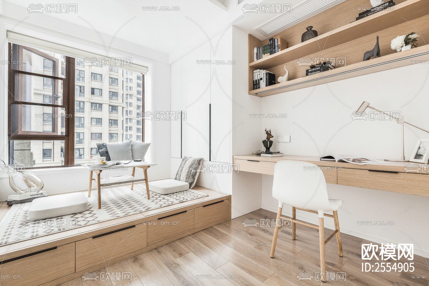 大平层豪宅CAD施工图下载（渲染图5）