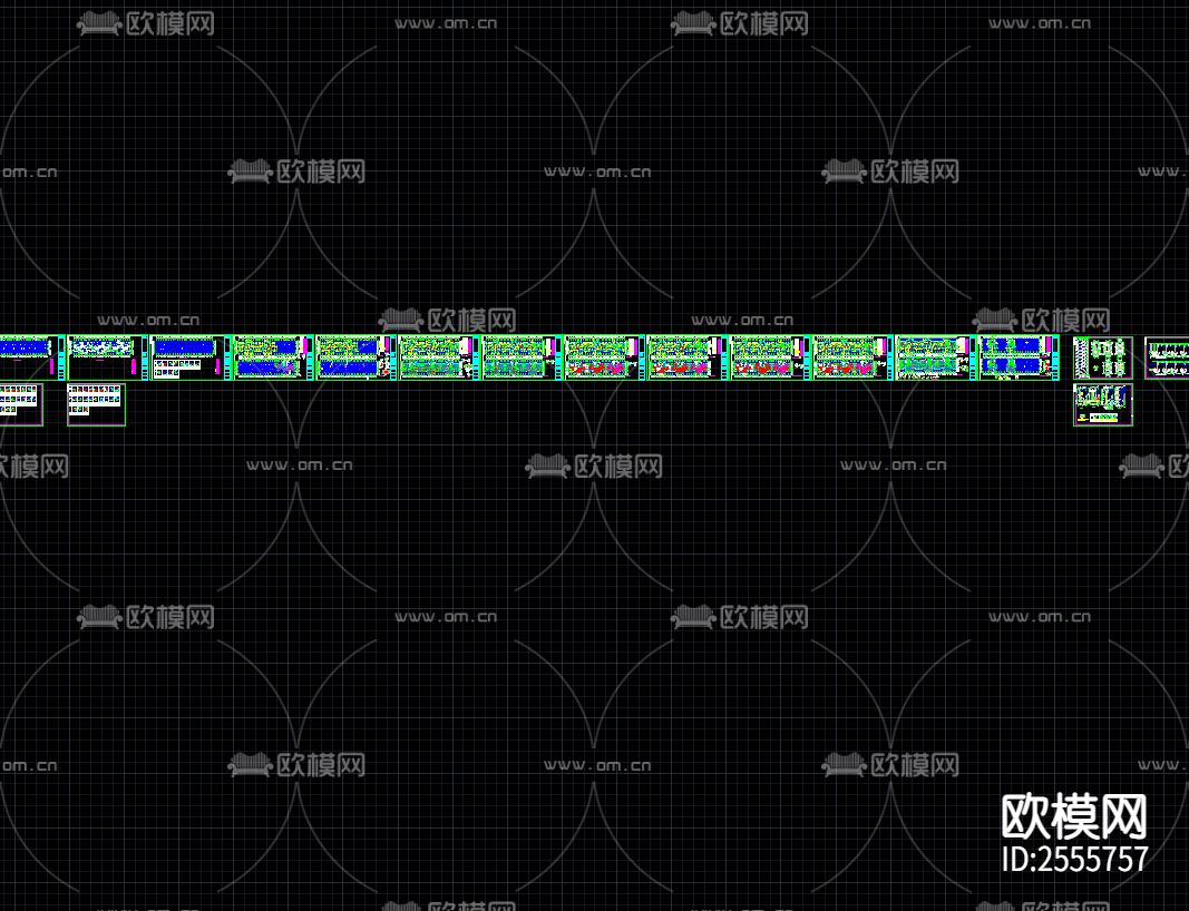 山河佳苑碧桂园2号楼结构图CAD施工图下载（渲染图2）