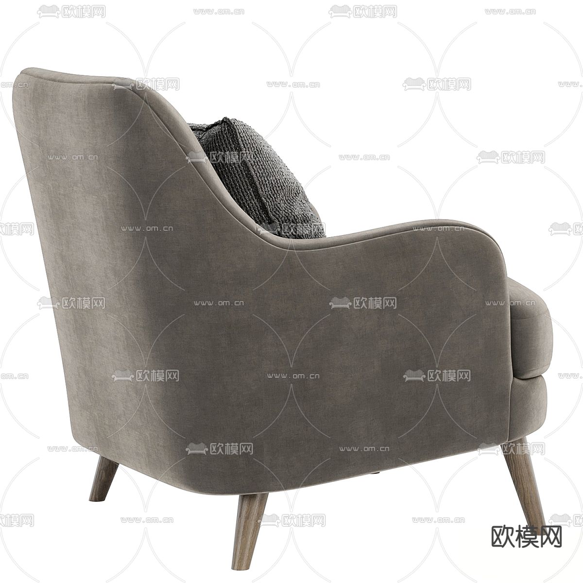 Lounge 休闲沙发3d模型下载（渲染图5）