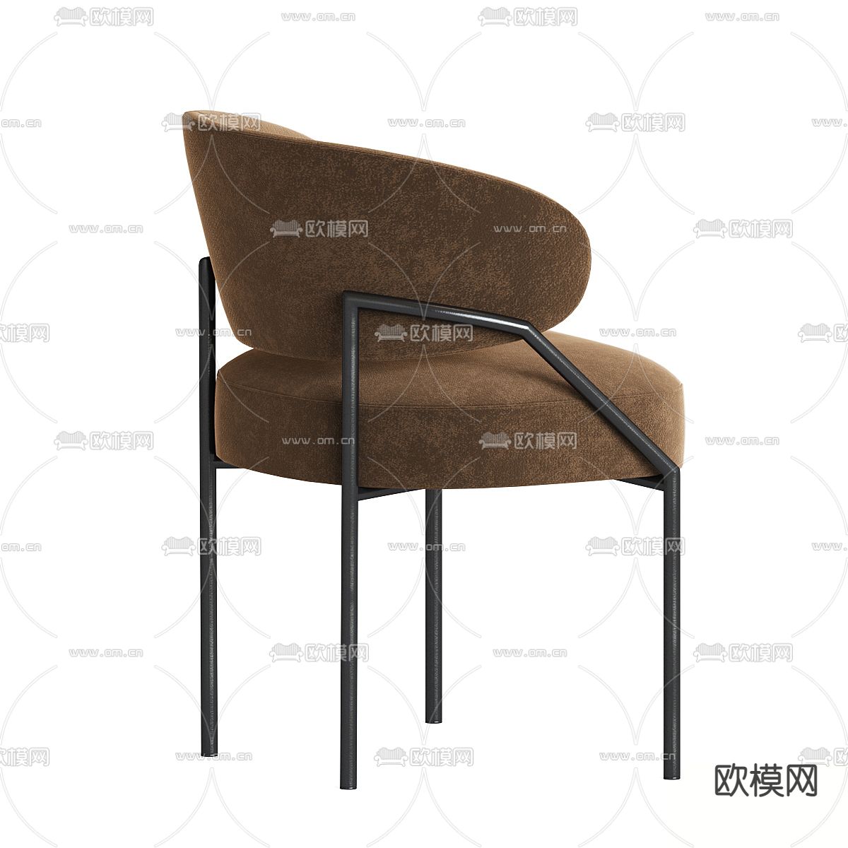 Meridiani 椅子 餐椅3d模型下载（渲染图2）