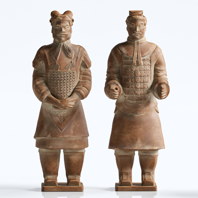 兵马俑 人物雕塑3d模型