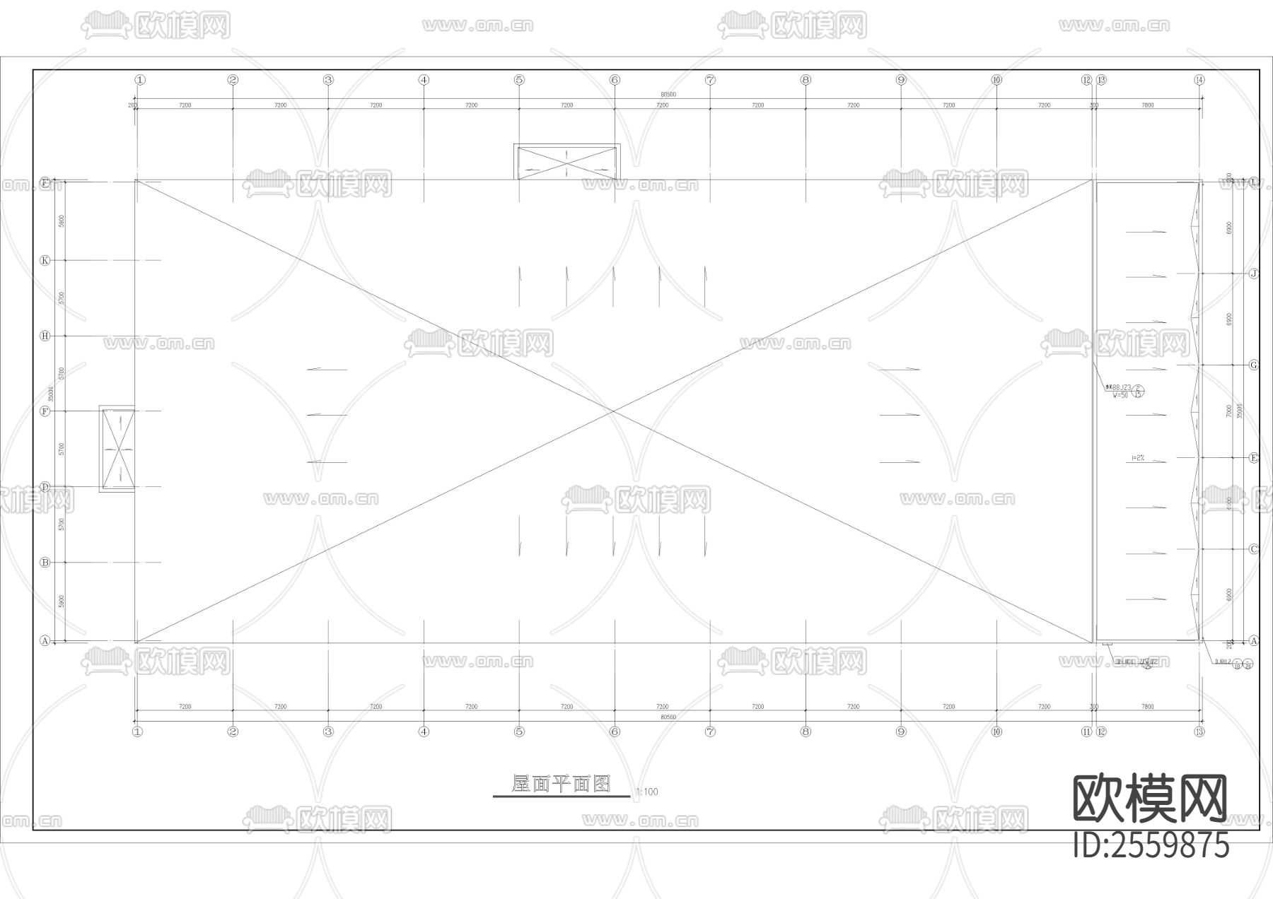 海珍品养殖大棚CAD施工图下载（渲染图3）