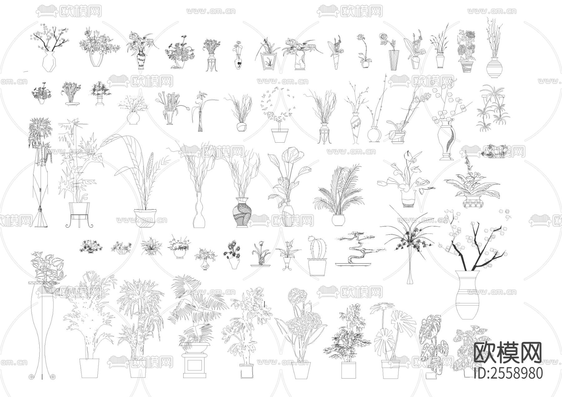 家具CAD图库下载（渲染图7）
