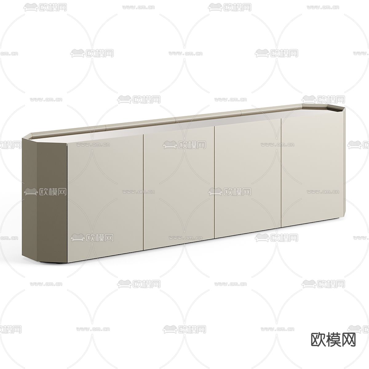 Cattelan Italia 边柜3d模型下载（渲染图4）