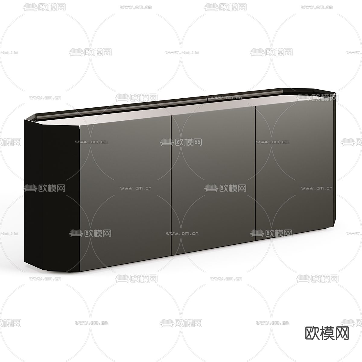 Cattelan Italia 边柜3d模型下载（渲染图3）