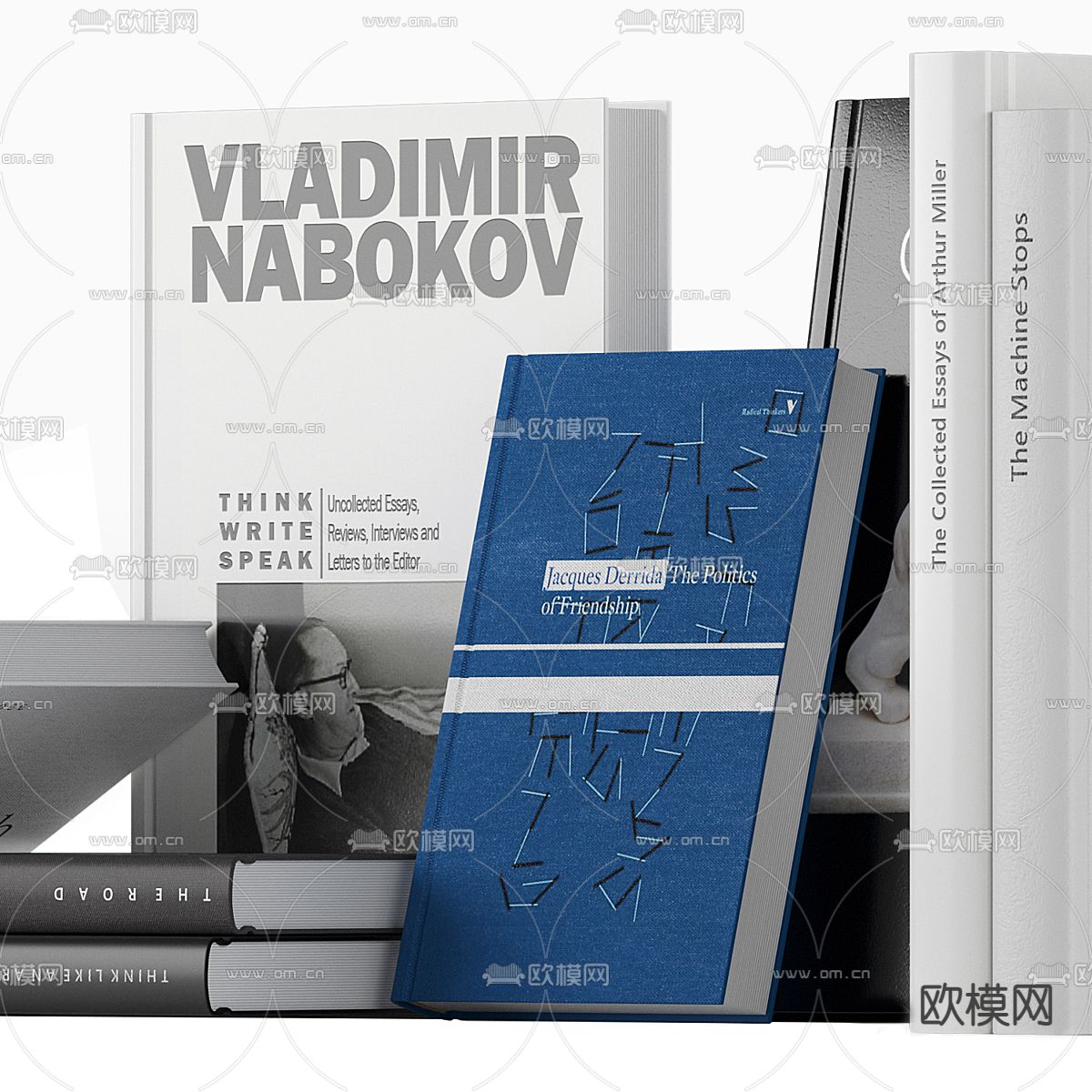 书籍 书本 杂志3d模型下载（渲染图2）