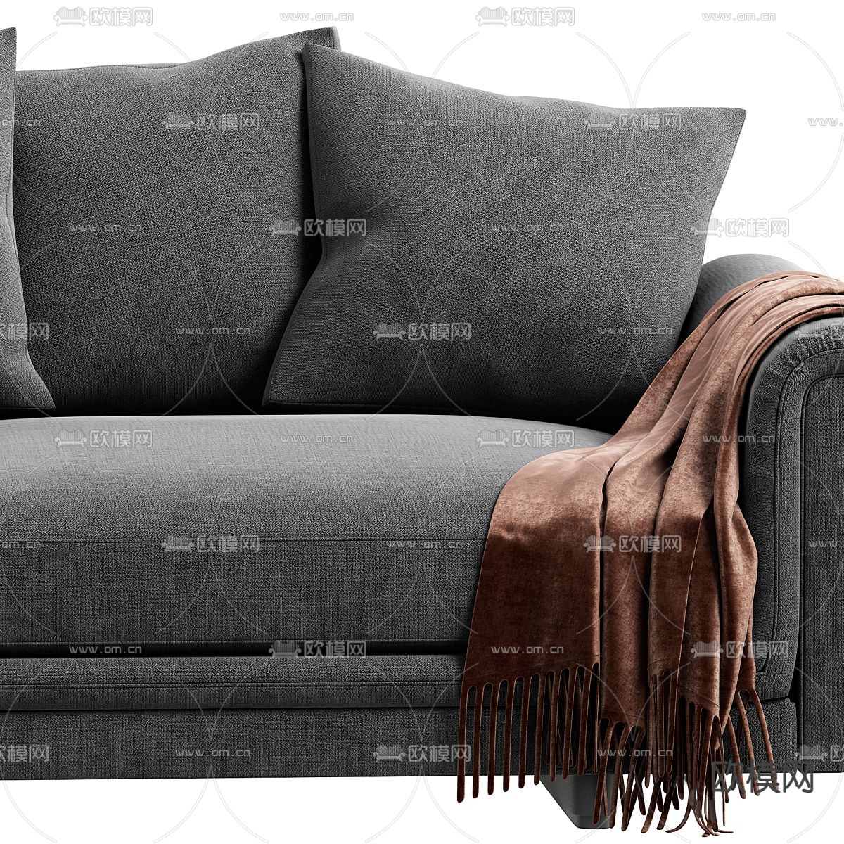 Roche Bobois 双人沙发3d模型下载（渲染图4）