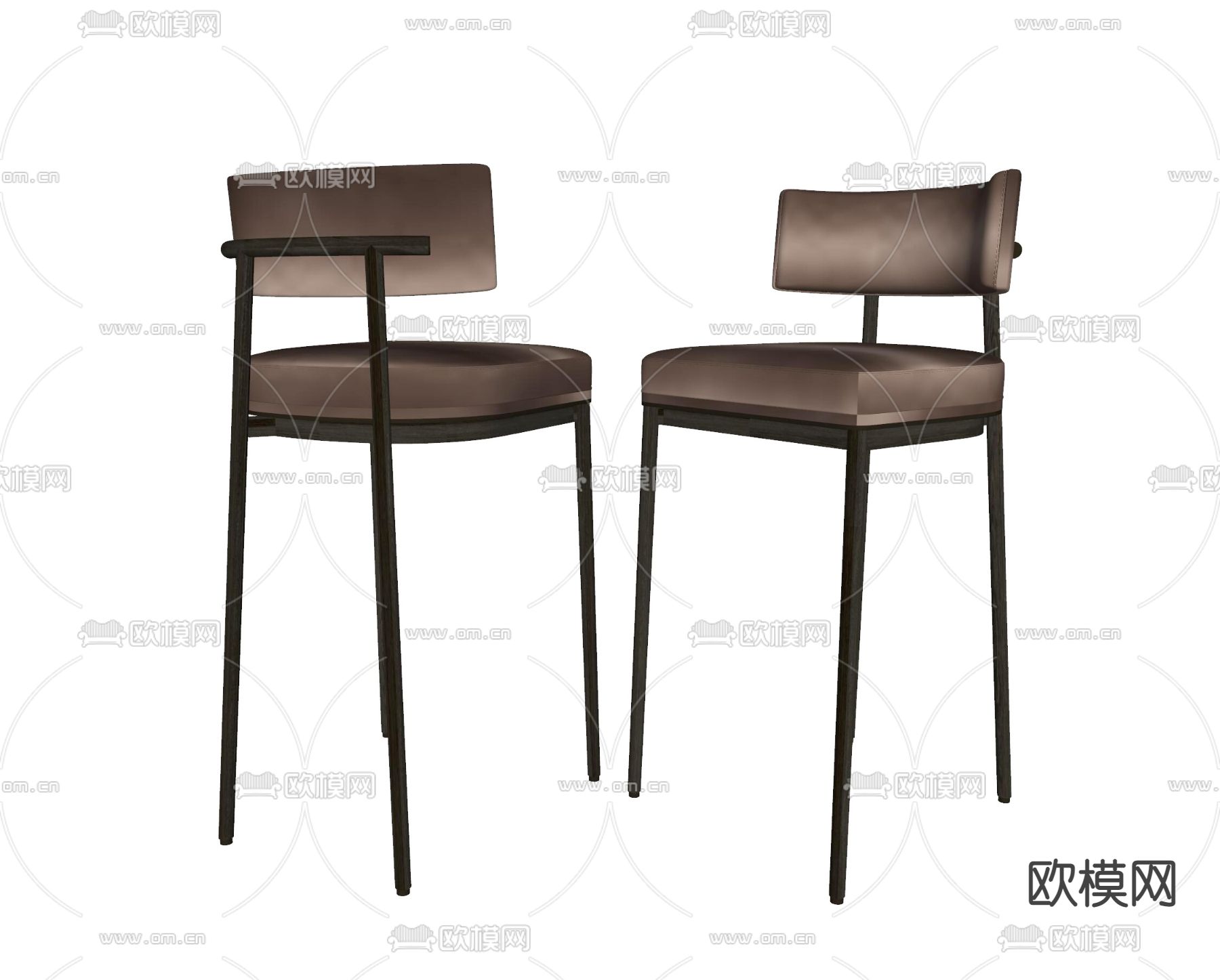 Pertica 吧椅su模型下载（渲染图2）