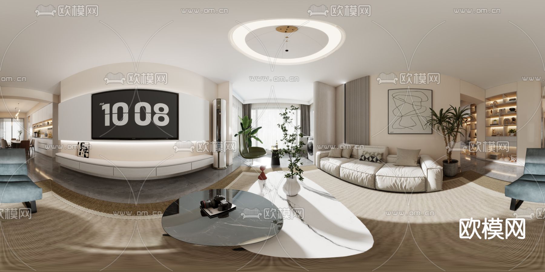 客餐厅VR全景3d模型
