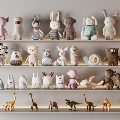  毛绒玩具 公仔su模型 