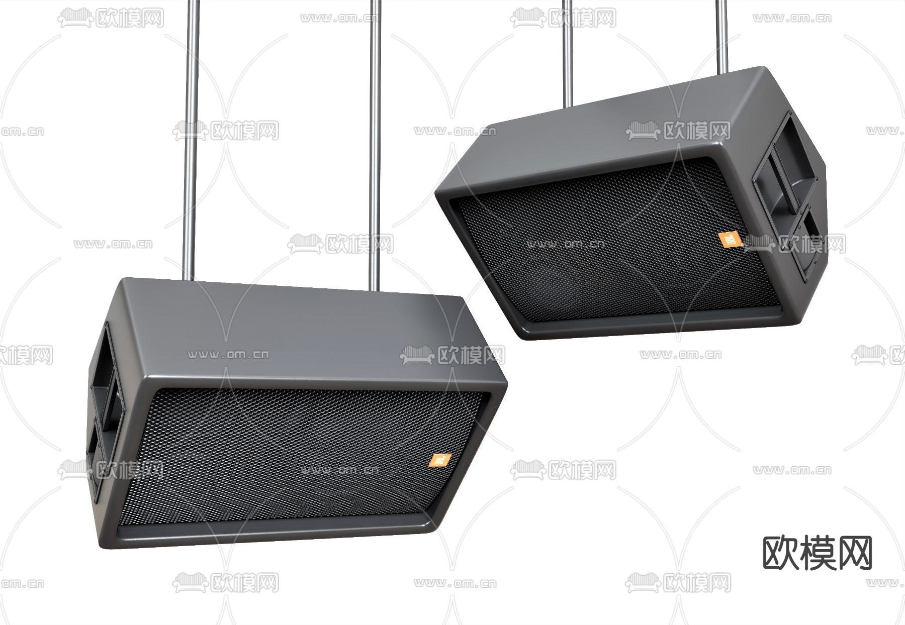 音响 音箱 吊挂音响su模型下载（渲染图1）