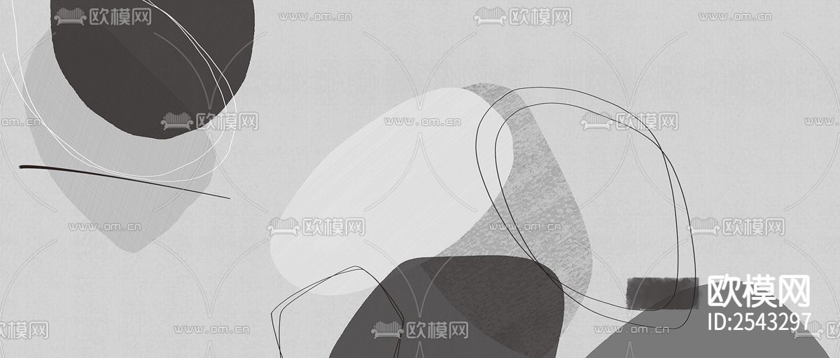 几何墙纸下载（渲染图4）