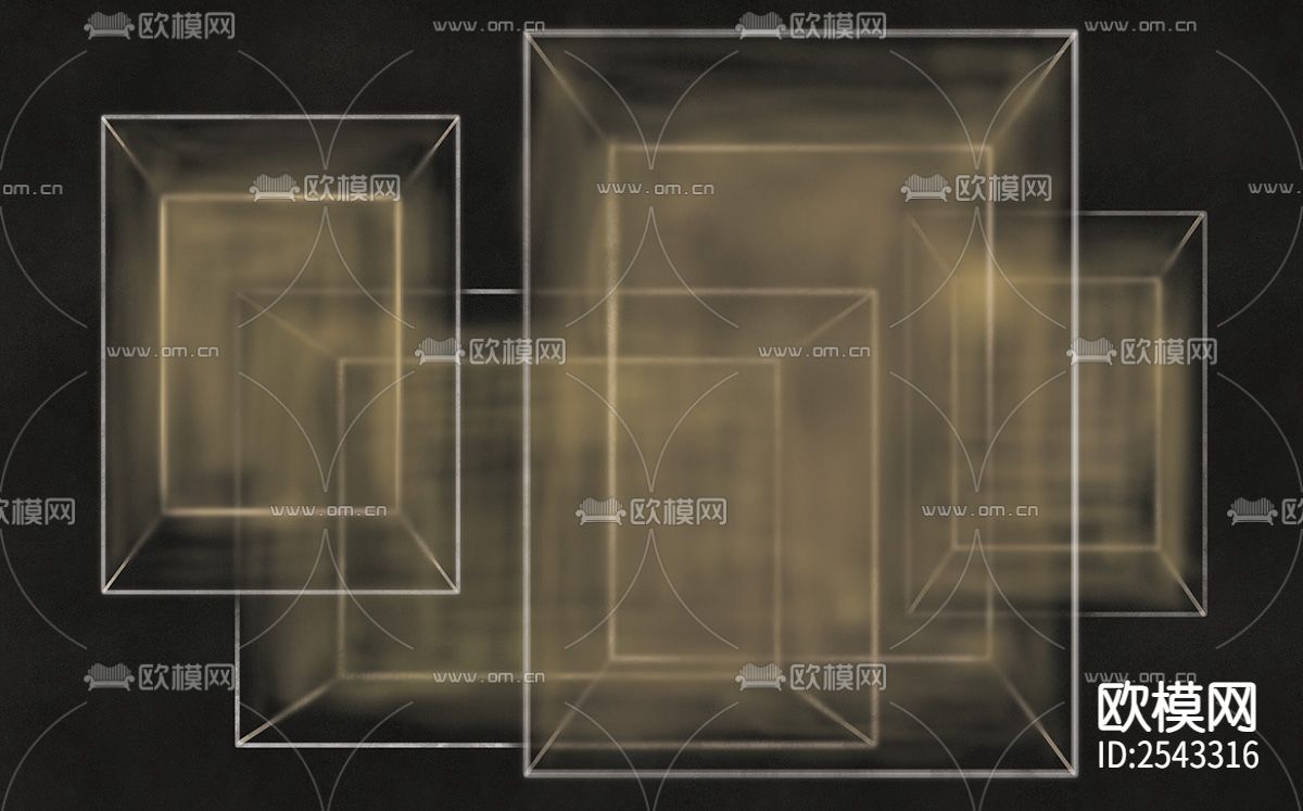 几何墙纸下载（渲染图3）