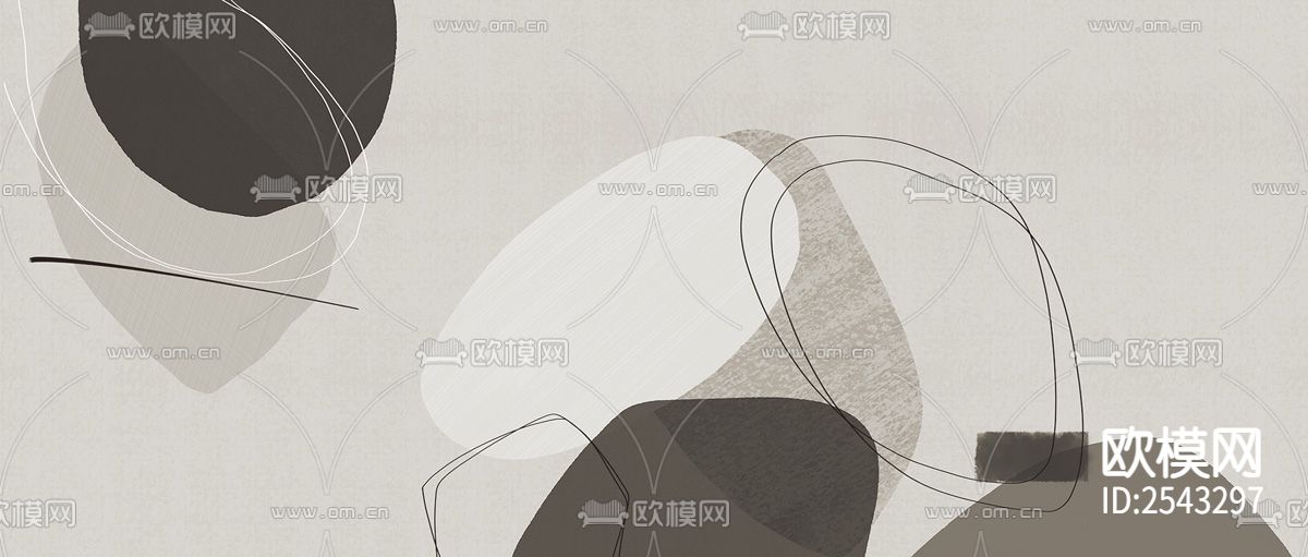 几何墙纸下载（渲染图6）