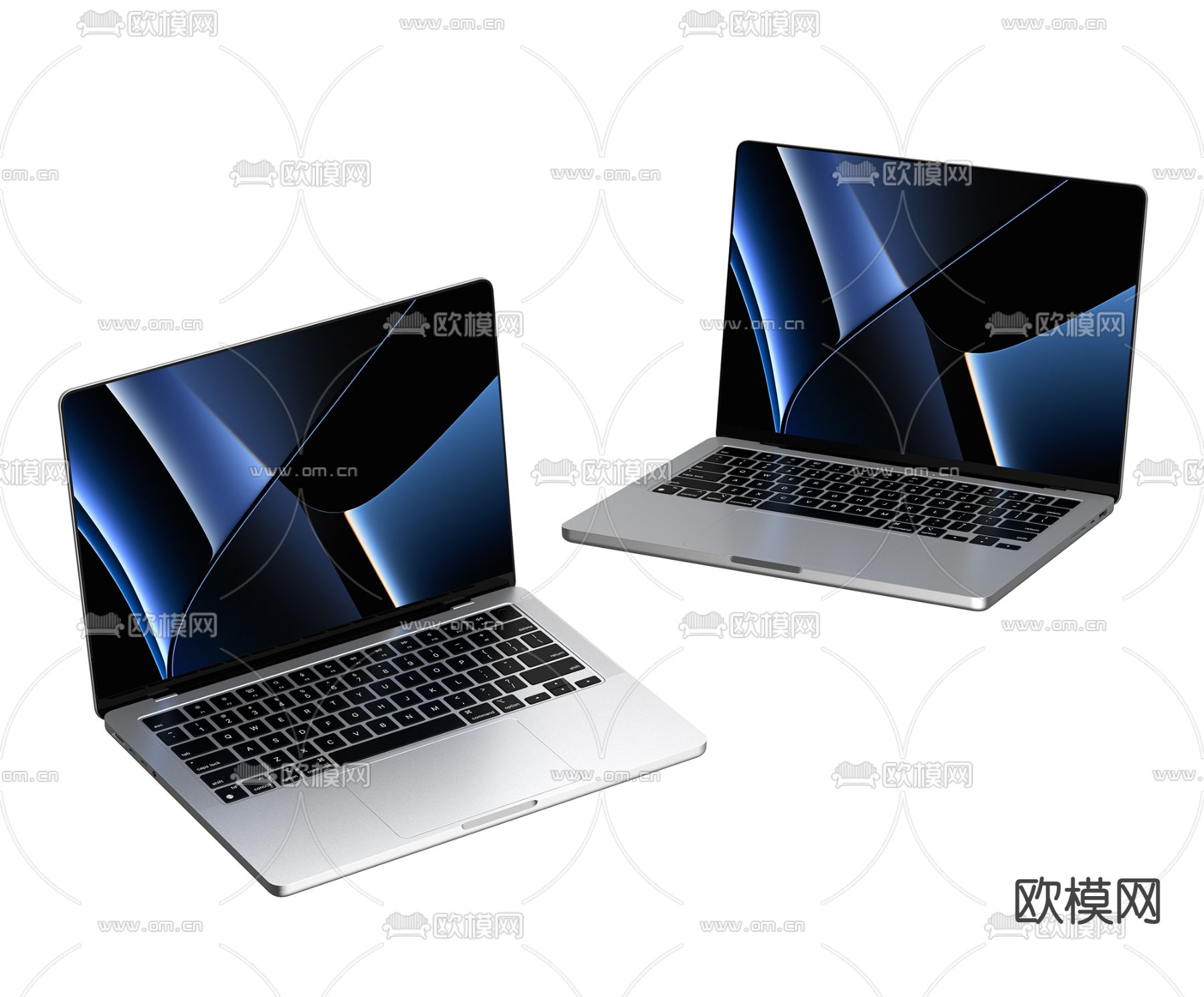 苹果电脑3d模型下载