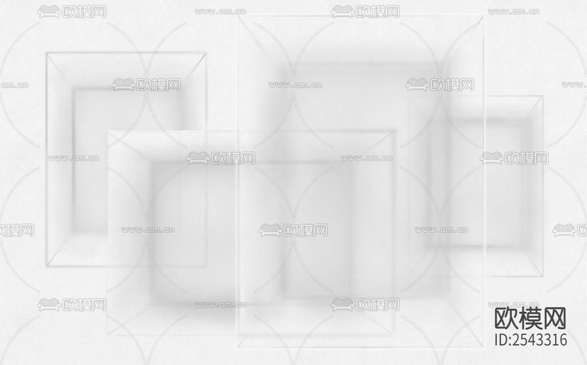 几何墙纸下载（渲染图6）