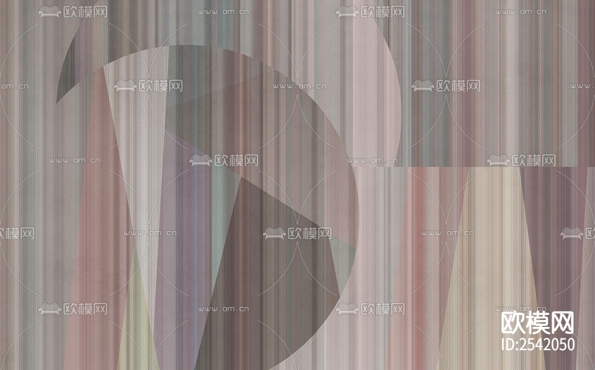 几何墙纸下载（渲染图2）