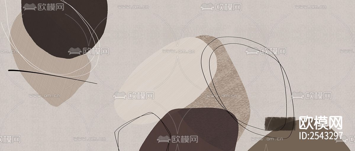 几何墙纸下载（渲染图5）