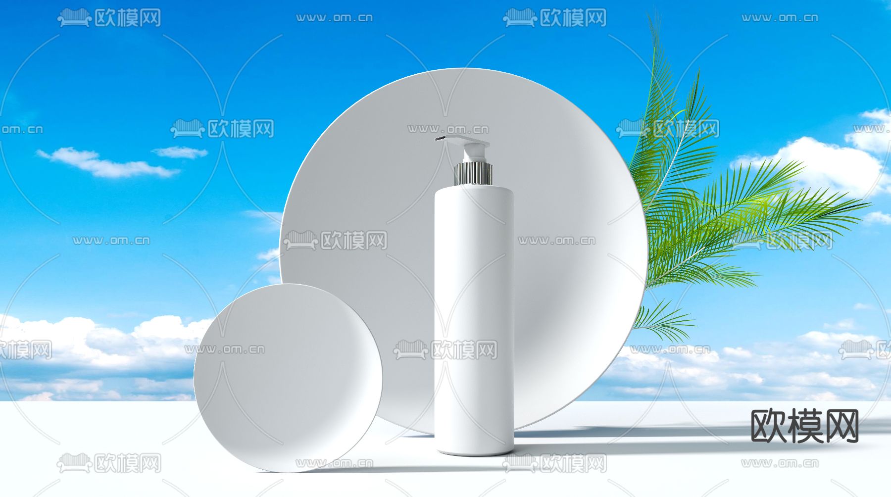 洗涤用品 沐浴露3d模型下载