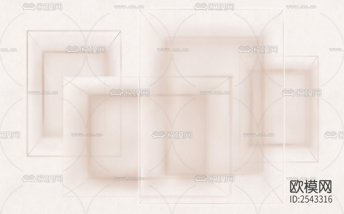 几何墙纸下载（渲染图5）