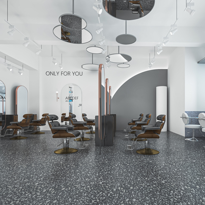  现代理发店su模型 